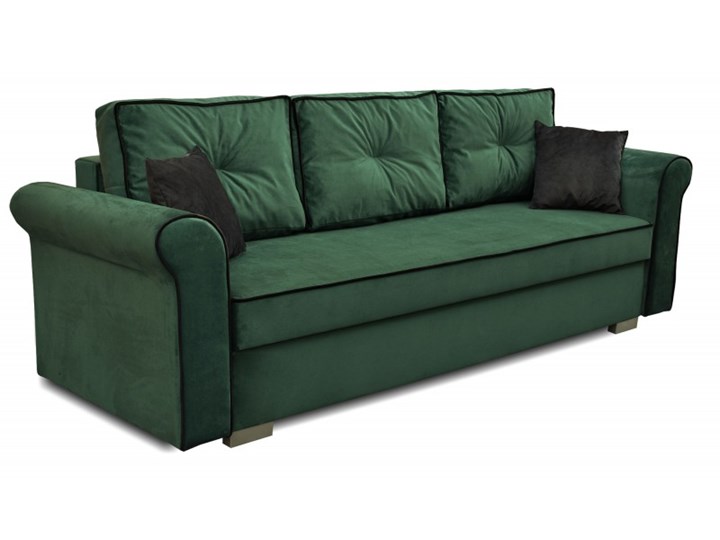 Sofa z Funkcją Spania Pele Królewska Zieleń Kategoria Sofy i kanapy