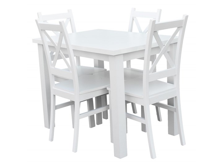 Stół + 4 Krzesła do Kuchni Jadalni 100x70 Pomieszczenie Jadalnia