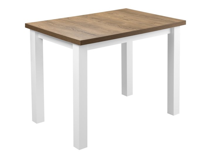 Stół Drewniany do Kuchni Jadalni 100x70 Drewno Rozkładanie Szerokość 100 cm Płyta MDF Długość 100 cm Pomieszczenie Stoły do kuchni