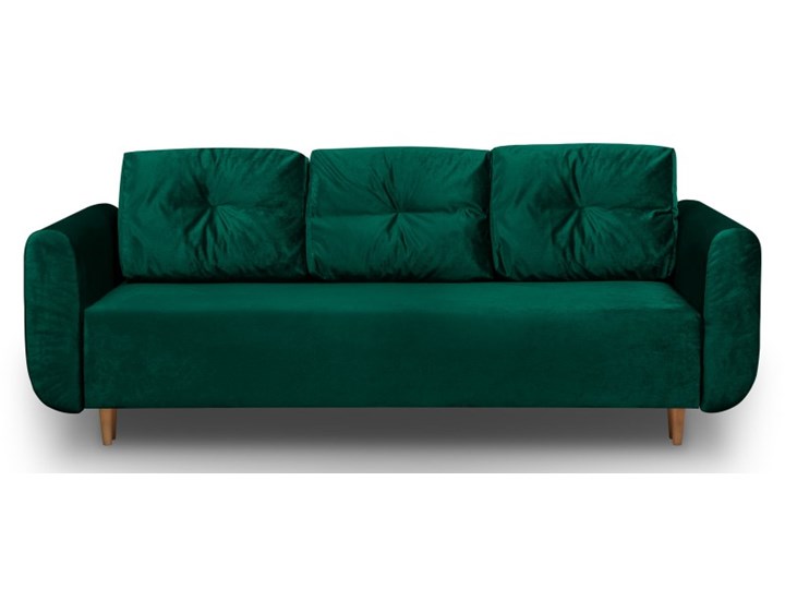 Sofa z Funkcją Spania Sewilla Królewska Zieleń Rozkładanie Rozkładana