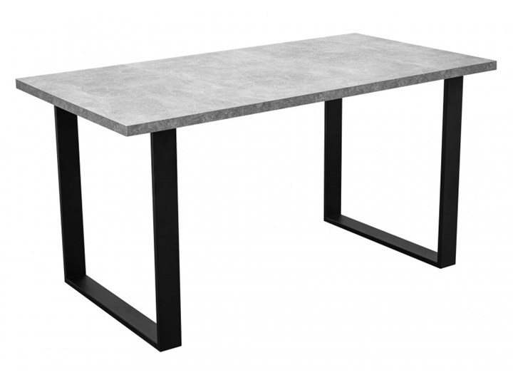 Stół z Metalowymi Nogami LOFT 150x80 Szerokość 80 cm Długość 150 cm Stal Drewno Tworzywo sztuczne Wysokość 76 cm Kształt blatu Prostokątny