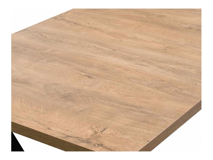 Stół z Metalowymi Nogami LOFT 150x80 Długość 150 cm Wysokość 76 cm Stal Tworzywo sztuczne Drewno Kategoria Stoły kuchenne Szerokość 80 cm Styl Industrialny