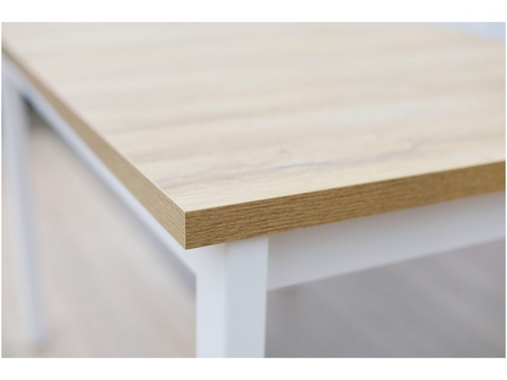 Stół Rozkładany + 4 Krzesła do Kuchni 150/120x80 Brąz Kategoria Stoły z krzesłami Kolor Beżowy