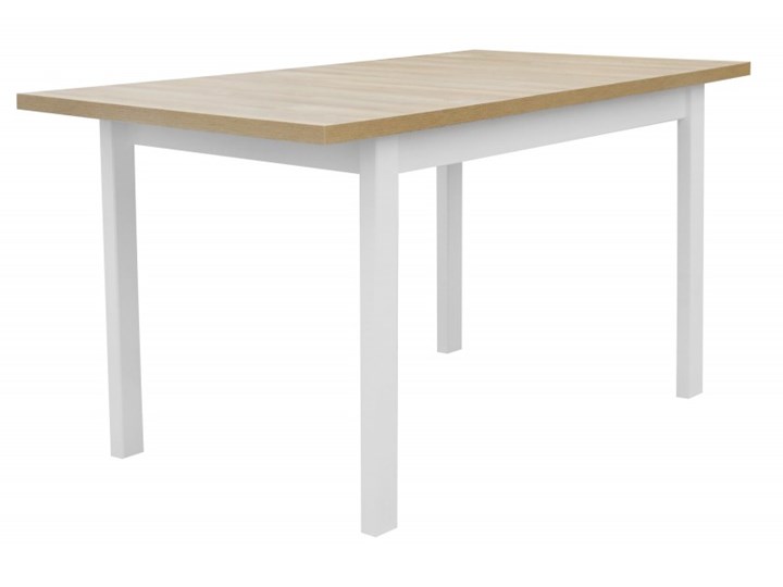 Stół Rozkładany + 4 Krzesła do Kuchni 150/120x80 Brąz Kolor Beżowy