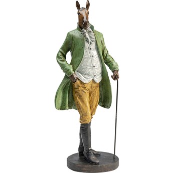 Figurka dekoracyjna Sir Horse Standing 18x44 cm kolorowa