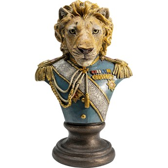Figurka dekoracyjna Sir Lion 19x29 cm kolorowa