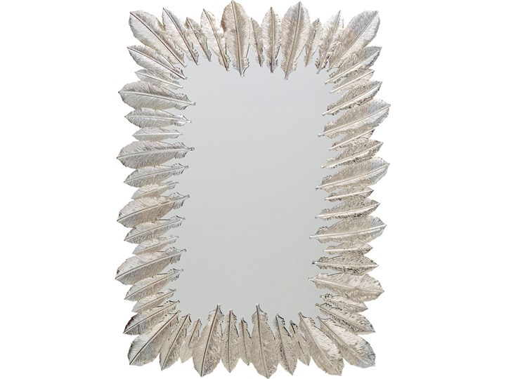 Lustro Feather Dress 49x69 cm srebrne