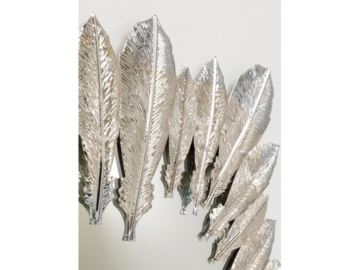 Lustro Feather Dress 49x69 cm srebrne