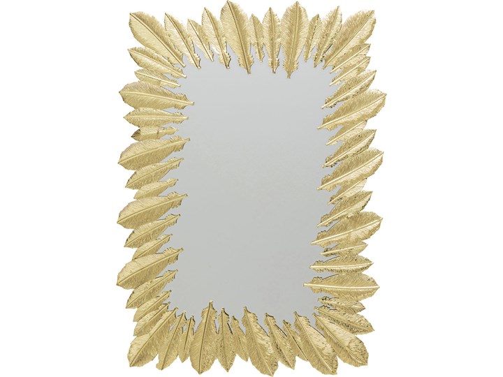 Lustro Feather Dress 49x69 cm złote