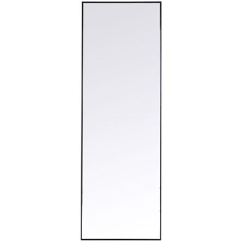 Lustro wiszące Bella 30x130 cm czarne