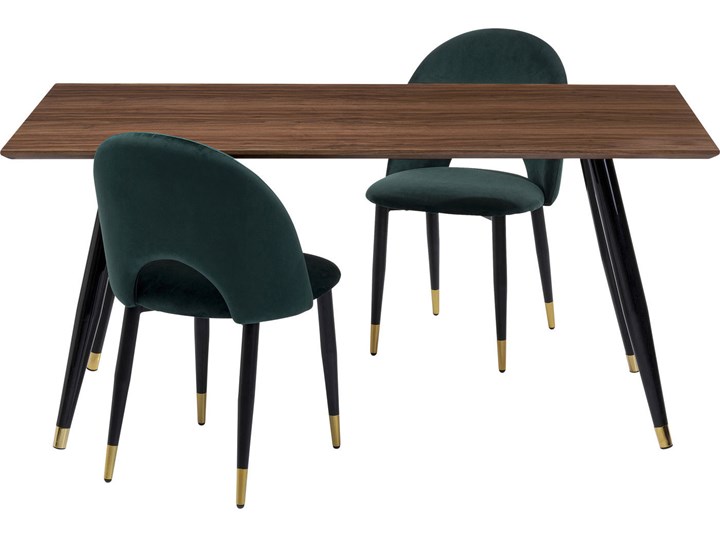 Stół Duran 160x80 cm orzechowy Styl Nowoczesny Długość(n) 160 cm