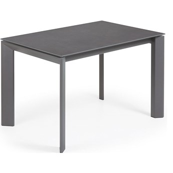 Stół rozkładany 120x80 cm grafitowy