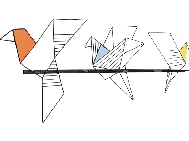 Wieszak ścienny Origami Bird 115x37 cm Kategoria Wieszaki na odzież wierzchnią