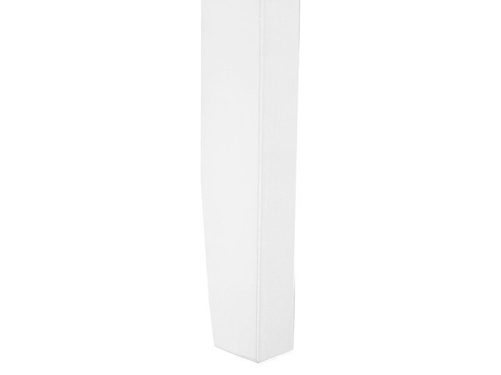 Łóżko dziecięce piętrowe białe drewniane z drabinką 90 x 200 cm Skandynawski design Łóżko piętrowe Drewno Rozmiar materaca 90x200 cm