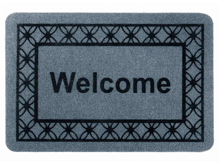 E-floor Wycieraczka Flock Welcome Szary Kategoria Wycieraczki