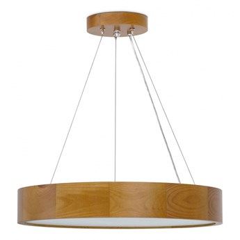 Lampa wisząca drewniana Merkury Dąb Jasny L