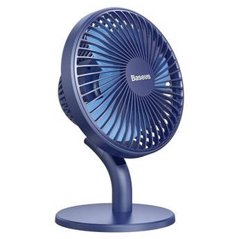 Wentylator wiatrak biurkowy Baseus Ocean 5W micro USB (Niebieski)