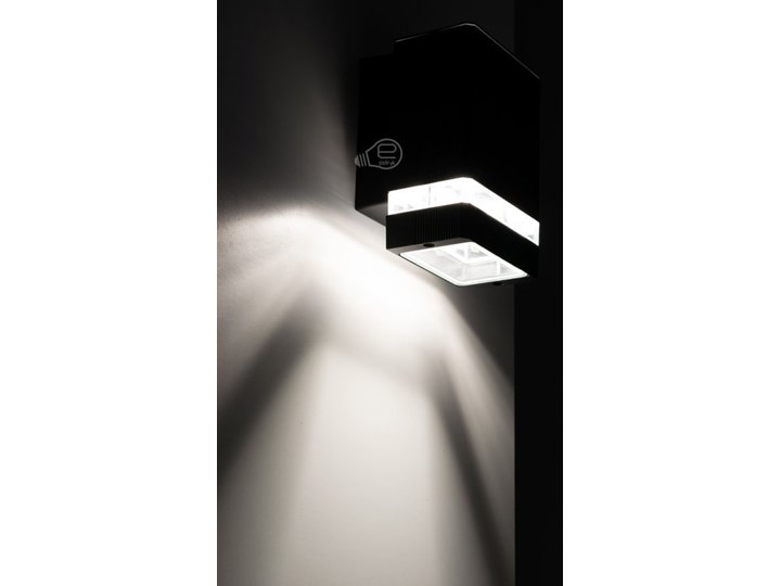 Lampa ogrodowa kinkiet elewacyjny PANAM SOL BLACK GU10 czarny IP44 EDO777367 EDO Garden Line Kinkiet ogrodowy Kategoria Lampy ogrodowe