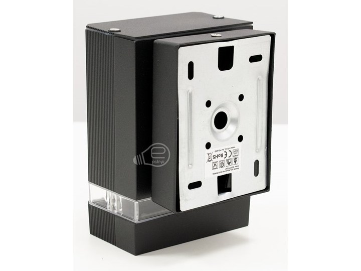 Lampa ogrodowa kinkiet elewacyjny PANAM SOL BLACK GU10 czarny IP44 EDO777367 EDO Garden Line Kinkiet ogrodowy Kategoria Lampy ogrodowe