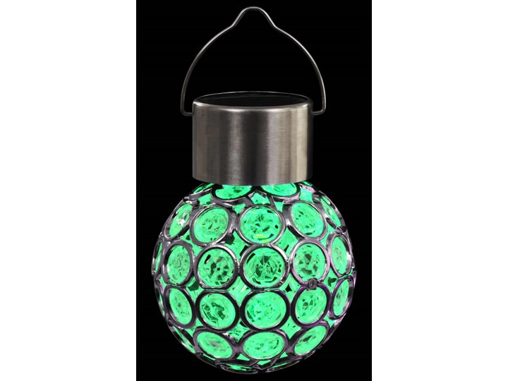 vidaXL Wiszące lampy solarne, 8 szt., LED RGB Lampa solarna Lampa LED Kategoria Lampy ogrodowe