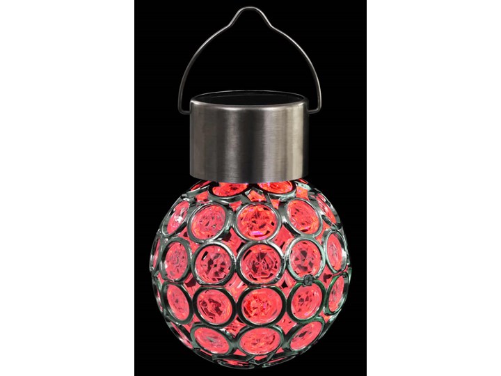vidaXL Wiszące lampy solarne, 8 szt., LED RGB Lampa solarna Lampa LED Kategoria Lampy ogrodowe Kolor Wielokolorowy