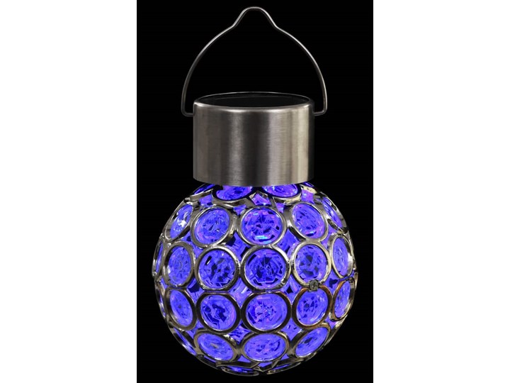 vidaXL Wiszące lampy solarne, 8 szt., LED RGB Lampa LED Kategoria Lampy ogrodowe Lampa solarna Kolor Wielokolorowy