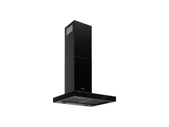Okap kuchenny VERTA 60.1 BLACK Okap przyścienny Szerokość 60 cm Poziom hałasu 43 dB