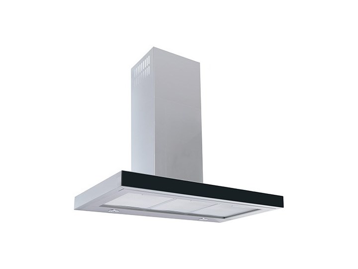 Okap kuchenny Nidaro 90.3 Black Okap przyścienny Szerokość 90 cm Poziom hałasu 64 dB Poziom hałasu 56 dB