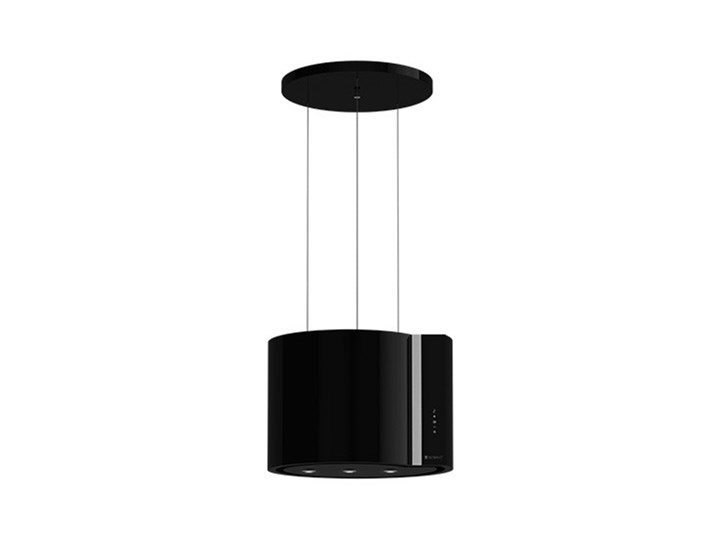 Okap kuchenny Serina 60.4 Black Okap wyspowy Szerokość 60 cm Sterowanie Elektroniczne