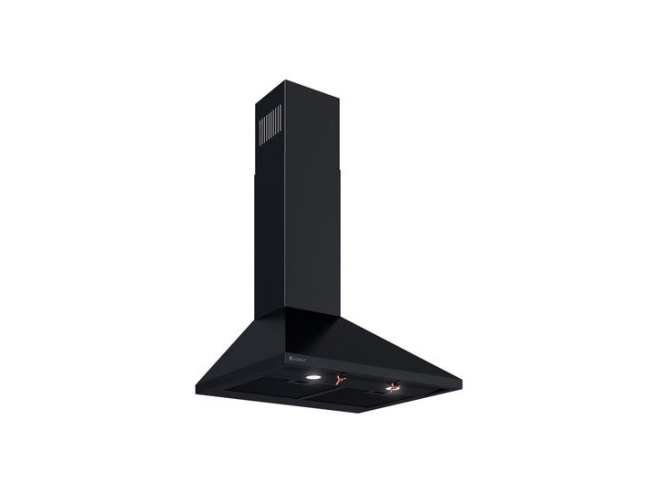 Okap kuchenny Bertez 60.1 Black Poziom hałasu 45 dB Okap przyścienny Sterowanie Mechaniczne