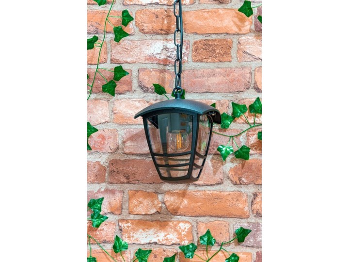 Lampa ogrodowa wisząca IMMA Black C E27 czarny łańcuch 1m IP44 EDO777383 EDO Garden Line Lampa wisząca Kategoria Lampy ogrodowe