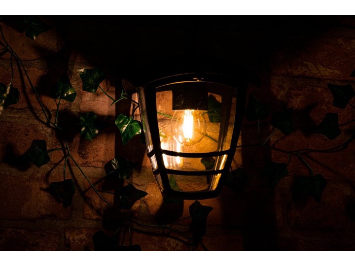 Lampa ogrodowa wisząca IMMA Black C E27 czarny łańcuch 1m IP44 EDO777383 EDO Garden Line Lampa wisząca Kategoria Lampy ogrodowe
