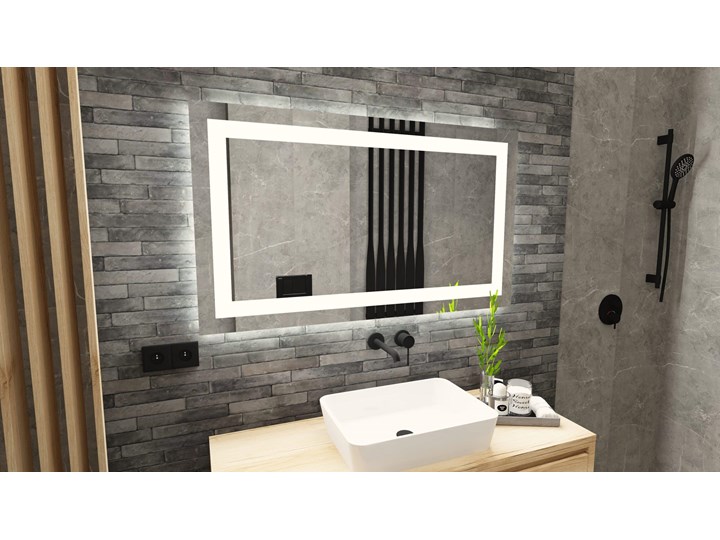 Lustro LED - "Koral" Styl Nowoczesny