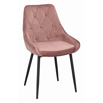 Krzesło Alberton 49x85 cm różowe