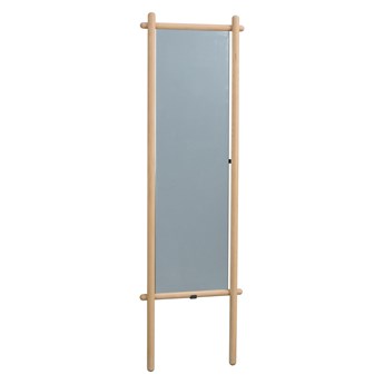 Lustro stojące Milford 52x180 cm naturalne