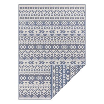 Niebiesko-biały dywan odpowiedni na zewnątrz Ragami Roma, 160x230 cm