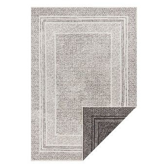 Czarno-biały dywan odpowiedni na zewnątrz Ragami Berlin, 200x290 cm