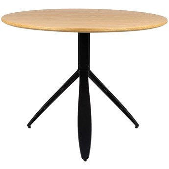 Stół w stylu industrialnym Felix na trzech metalowych nogach