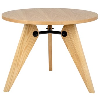 Drewniany stół na trzech nogach Josef 95