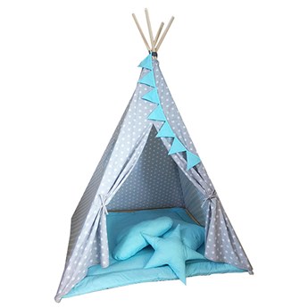 Indiański namiot z 3 poduszkami i matą - Wikos