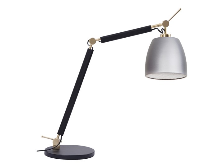 Lampa stołowa ZYTA S TABLE złota Wysokość 48 cm Metal Lampa z kloszem Funkcje Lampa regulowana Kategoria Lampy stołowe
