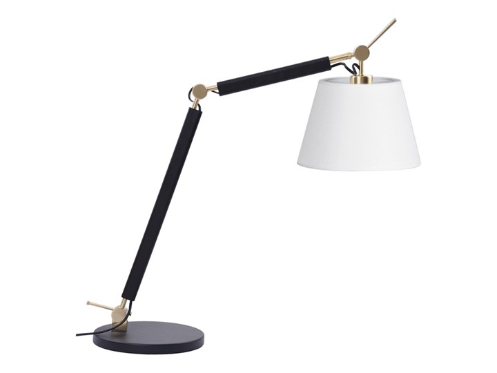 Lampa stołowa ZYTA S TABLE złota Lampa z kloszem Wysokość 48 cm Metal Funkcje Lampa regulowana