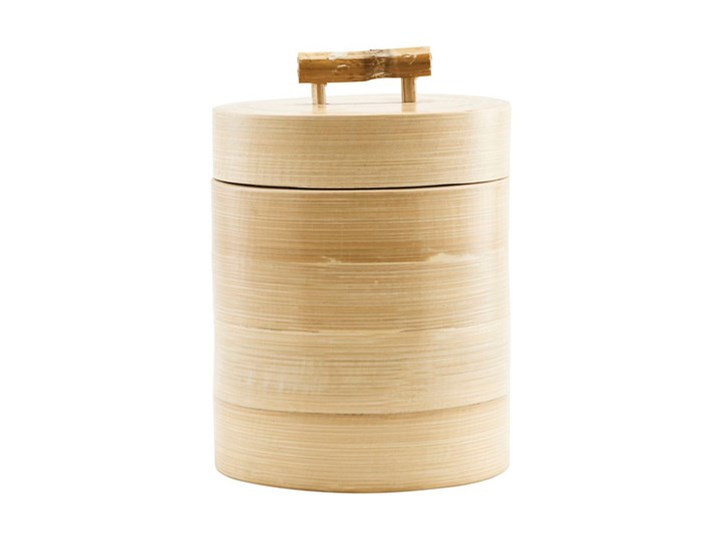 House Doctor - Pojemnik Bamboo L Drewno Typ Pojemniki Kategoria Pojemniki i puszki