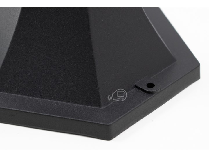 Słupek ogrodowy latarnia IMMA BLACK L/T E27 czarny IP44 EDO777384 EDO Garden Line Kategoria Lampy ogrodowe