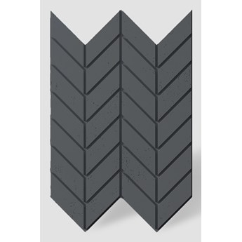 93,9x60x2,5 cm VT - PB46 (B15 czarny) JODEŁKA - Panel dekor 3D beton architektoniczny