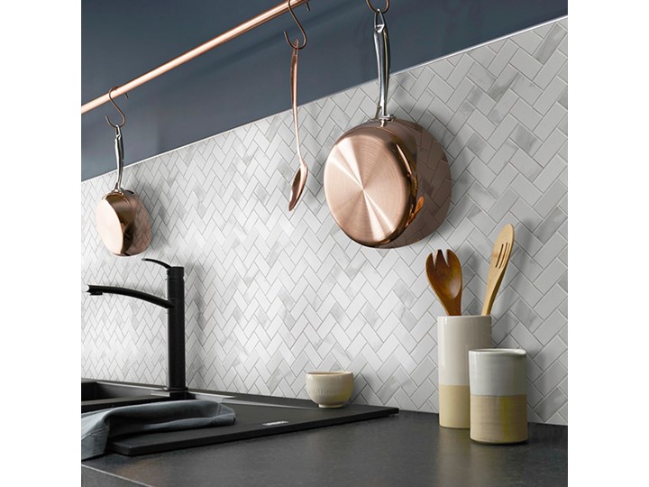 Mozaika Ultimate Marble GoodHome 30 x 30 cm calacatta Wzór Marmur Płytki podłogowe 30x30 cm Gres Płytki ścienne Powierzchnia Matowa