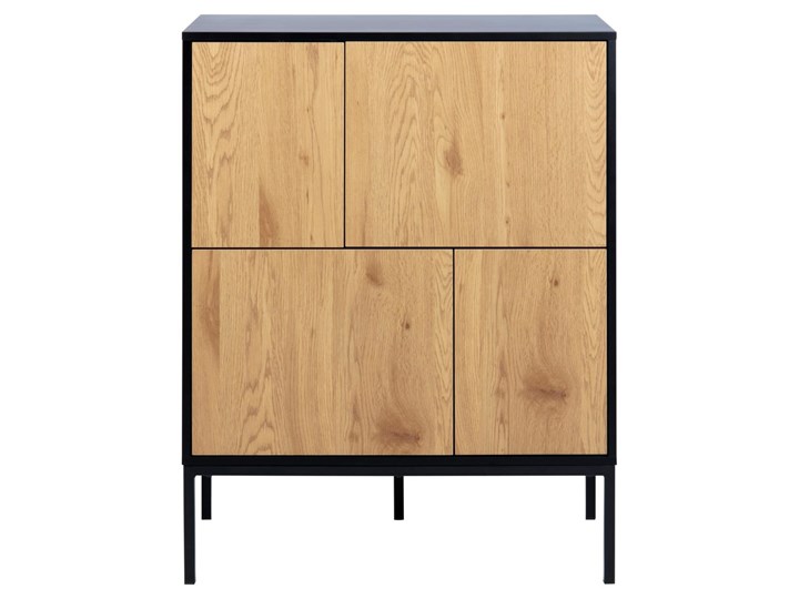 Komoda Favors 80x103 cm Płyta laminowana Metal Płyta meblowa Płyta MDF Kategoria Szafki i regały