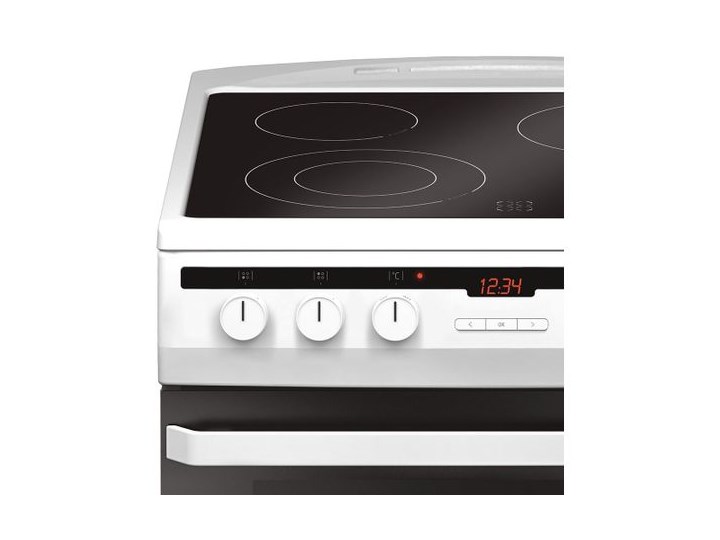 AMICA 618CE3.332HTaQ (W) Rodzaj płyty grzewczej Ceramiczna Szerokość 60 cm Kategoria Kuchenki elektryczne