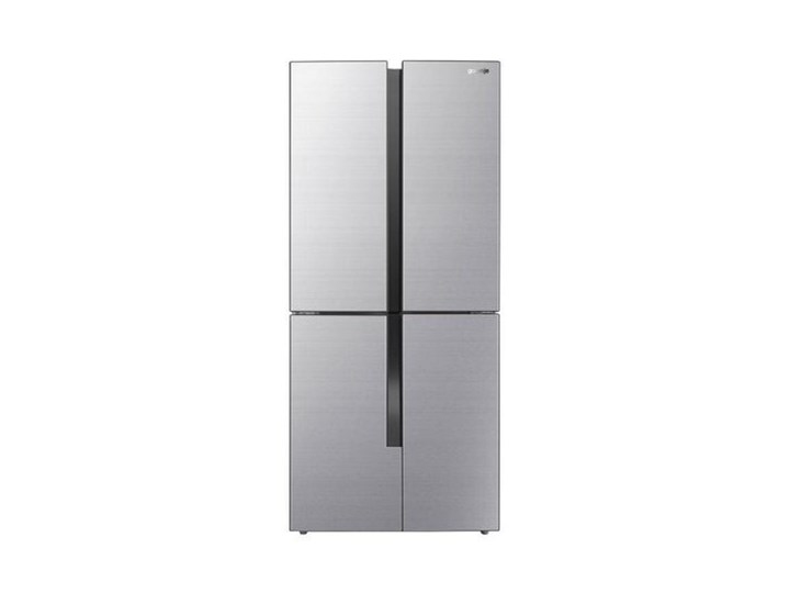 GORENJE NRM8181MX NoFrost Szerokość 70 cm Szerokość 79,5 cm Kategoria Lodówki Szerokość 79,4 cm Wysokość 180 cm Wysokość 181 cm Dwudrzwiowe Szerokość 79 cm Wysokość 181,6 cm Kolor Szary