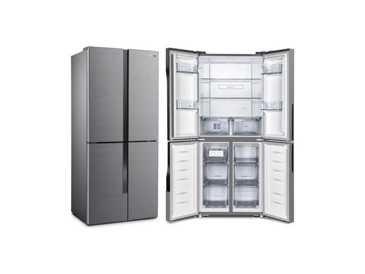 GORENJE NRM8181MX NoFrost Wysokość 181,6 cm Wysokość 180 cm Kategoria Lodówki Szerokość 79,4 cm Szerokość 79 cm Szerokość 70 cm Szerokość 79,5 cm Wysokość 181 cm Dwudrzwiowe Położenie zamrażalnika Na dole